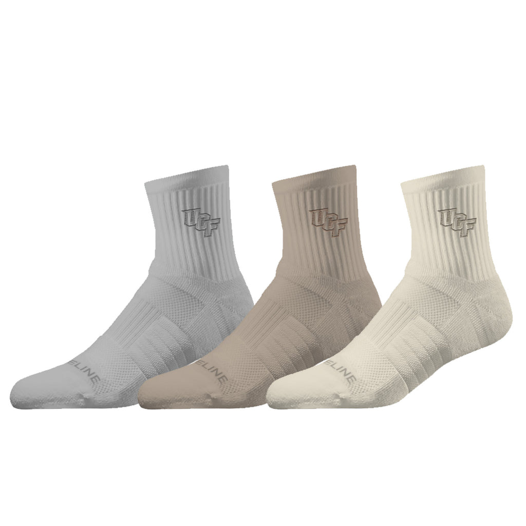University of Central Florida | Half Calf Embroidered | NCAA Neutrals 3 Pack | N02831314ML