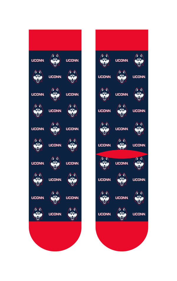 University of Connecticut | Business Knit Crew | Step and Repeat | N02672311ML