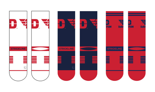 University of Dayton | Premium Knit Crew 3 Pack | NCAA 3 Pack G2 | N02501856ML