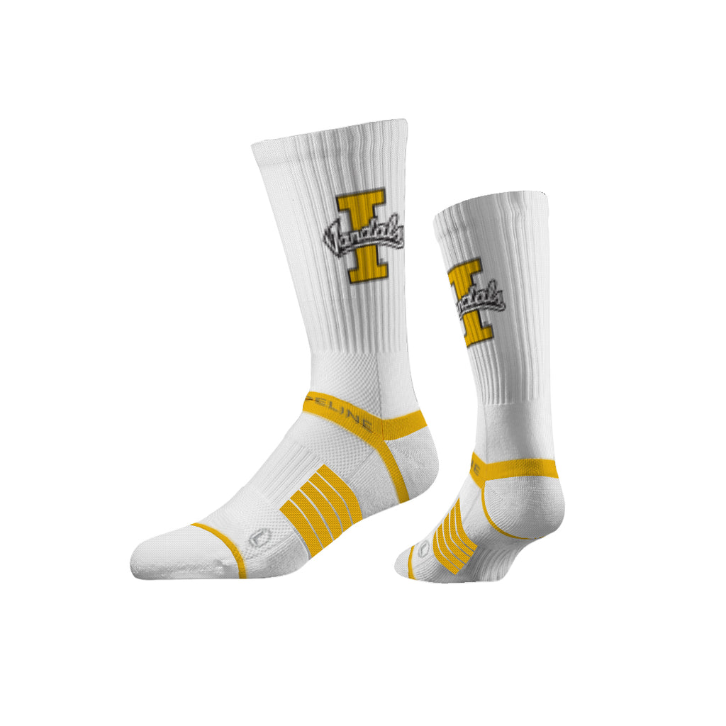 University of Idaho | Premium Knit Crew | Primary Logo White | N02458463ML