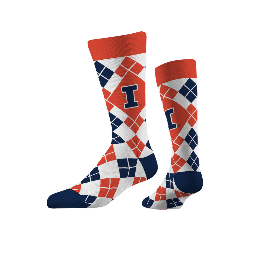 University of Illinois | Business Knit Crew | Argyle | N02415695ML