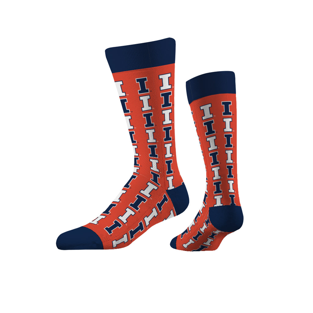 University of Illinois | Business Knit Crew | Step and Repeat | N02415691ML