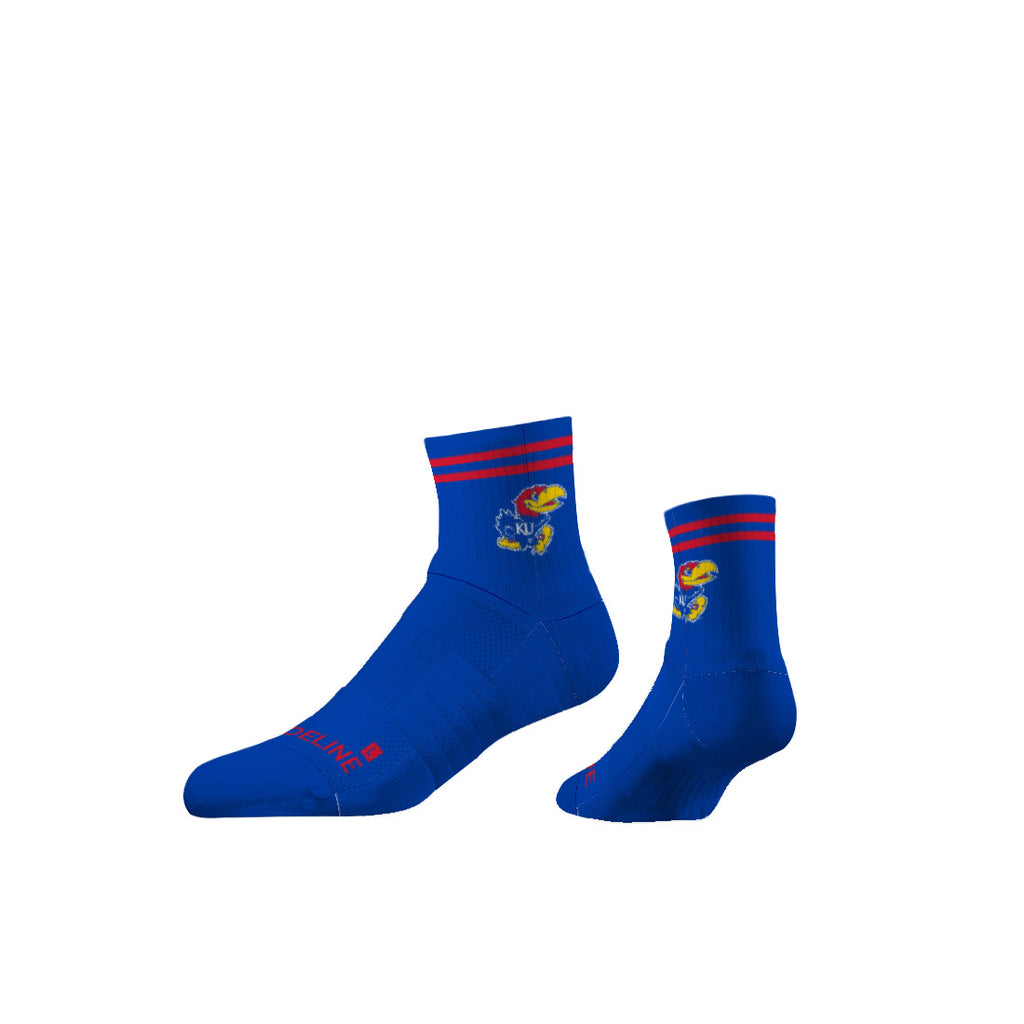 University of Kansas | Half Calf Knit | Primary Logo School Color | N02638224ML