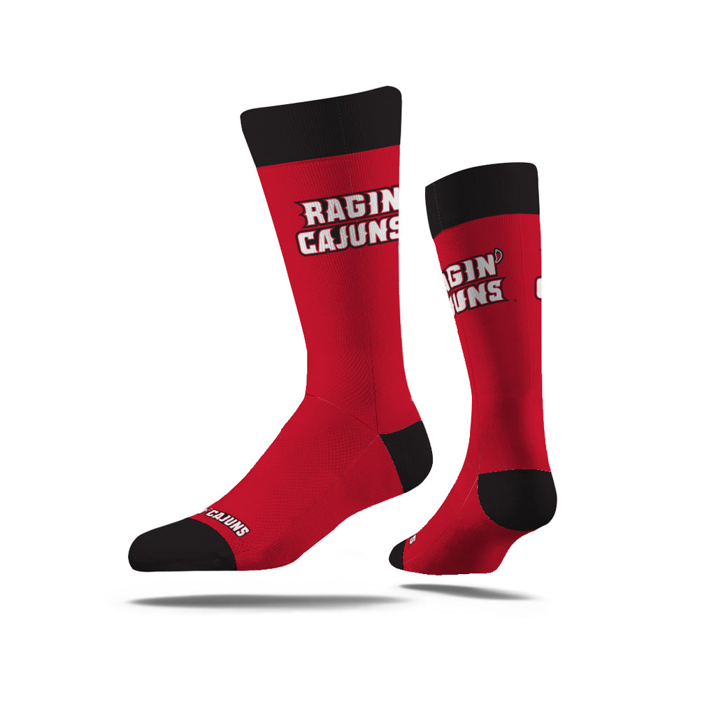 University of Louisiana at Lafayette | Business Knit Crew | Primary Logo School Color | N02672247ML