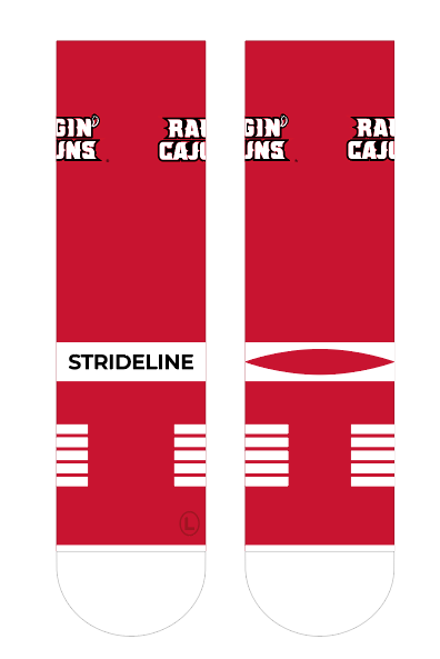 University of Louisiana at Lafayette | Premium Knit Crew | Primary Logo School Color | N02459141ML