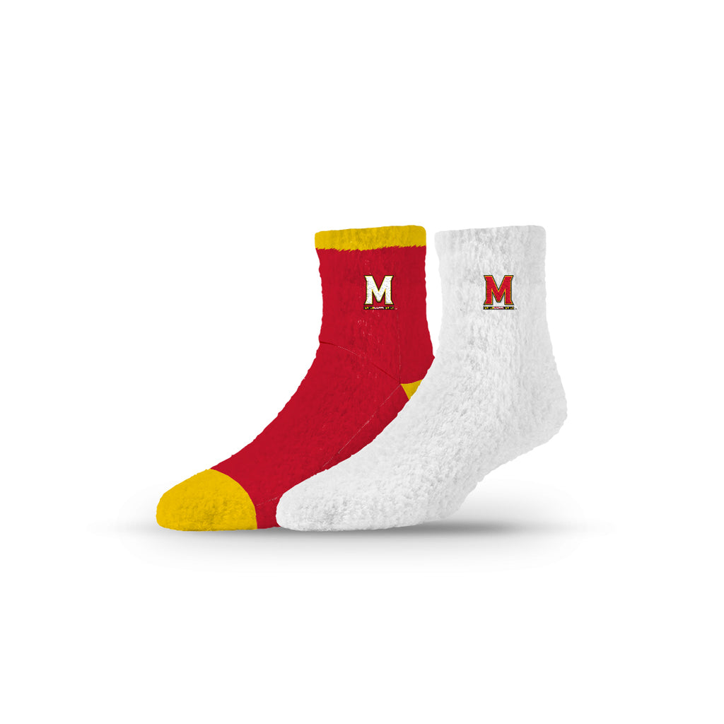 University of Maryland | Fuzzy Half Calf Embroidered | NCAA 2 Pack | N02805217ML