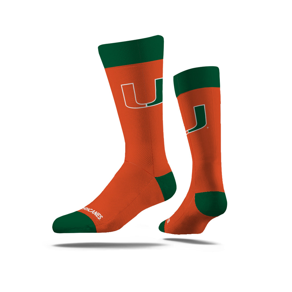 University of Miami | Business Knit Crew | Primary Logo School Color | N02672649ML