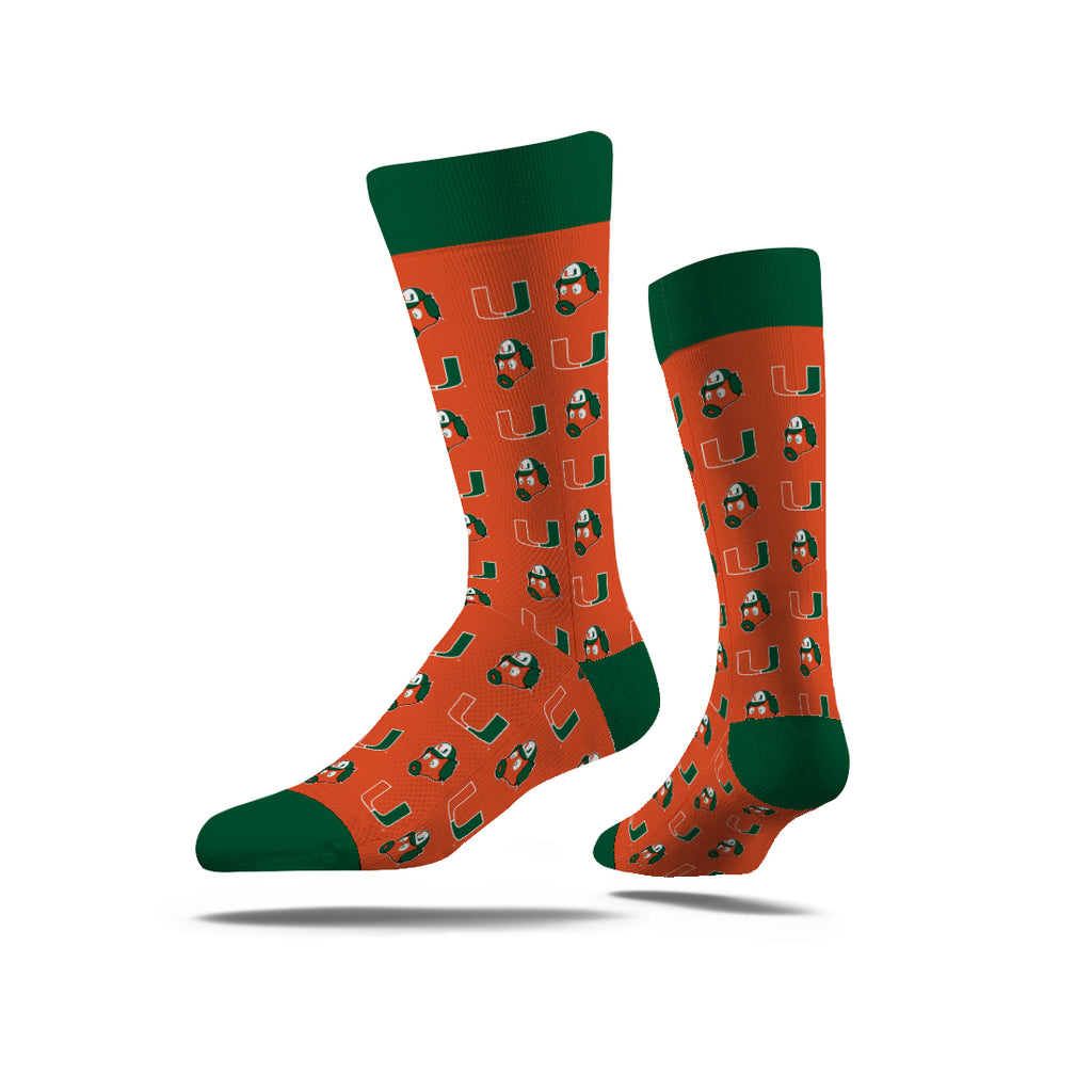 University of Miami | Business Knit Crew | Step and Repeat | N02672641ML