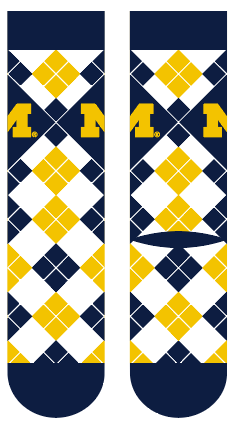 University of Michigan | Business Knit Crew | Argyle | N02362069ML