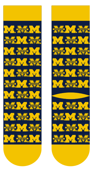 University of Michigan | Business Knit Crew | Step and Repeat | N02362065ML