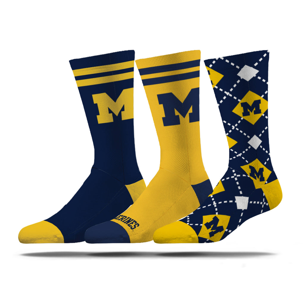 University of Michigan | Economy Knit Crew | NCAA 3 Pack | N02272275ML