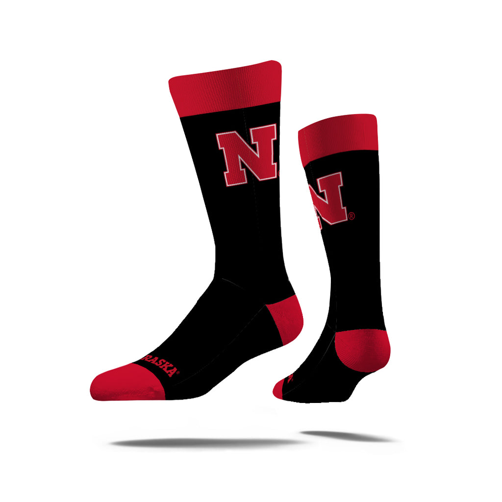University of Nebraska | Business Knit Crew | Primary Logo School Color | N02362293ML