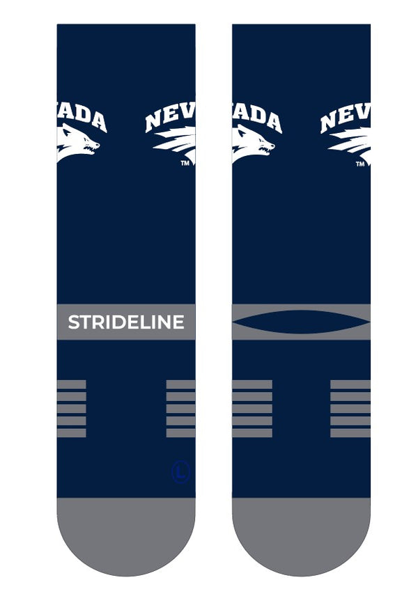 University of Nevada, Reno | Premium Knit Crew | Primary Logo School Color | N02463221ML