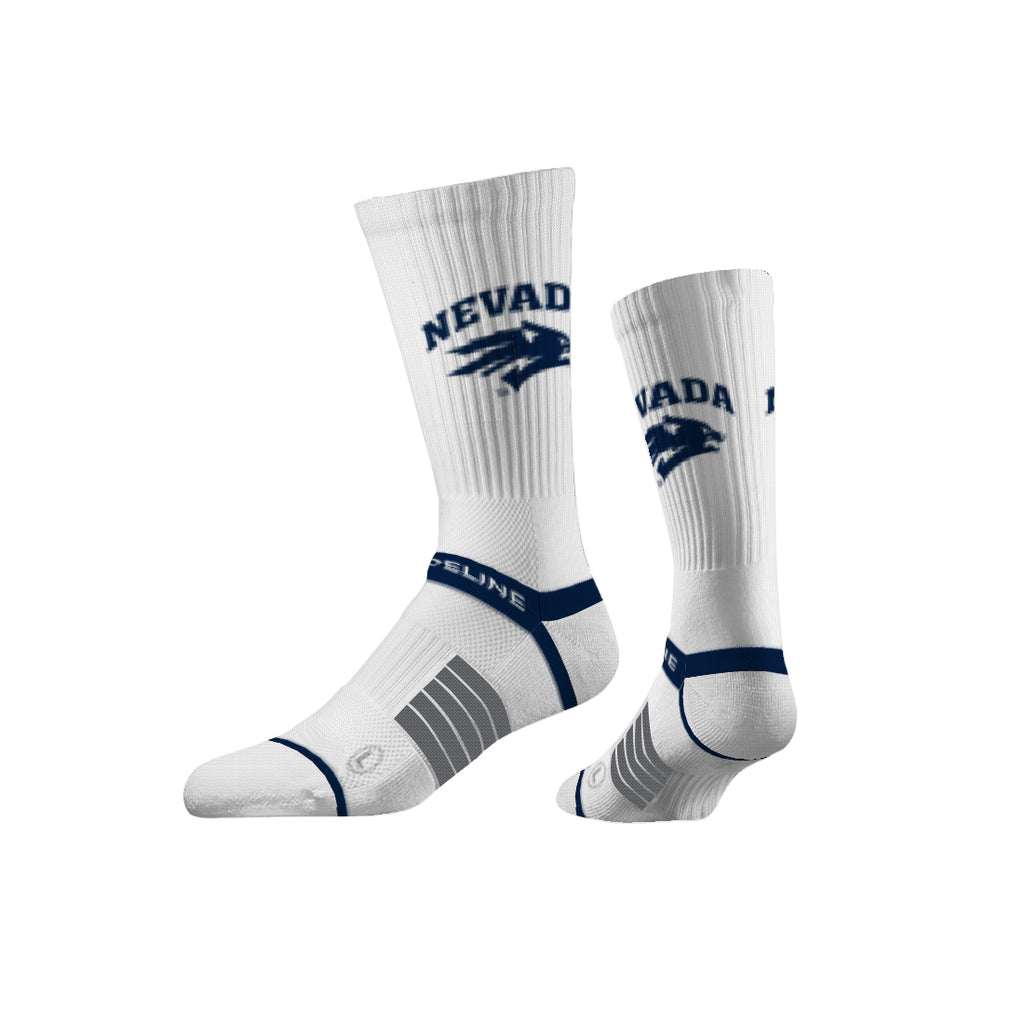 University of Nevada, Reno | Premium Knit Crew | Primary Logo White | N02421307ML