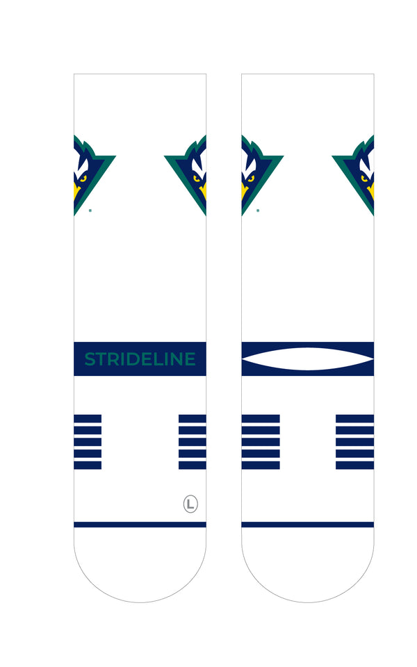 University of North Carolina Wilmington | Premium Knit Crew | Primary Logo White | N01002916ML