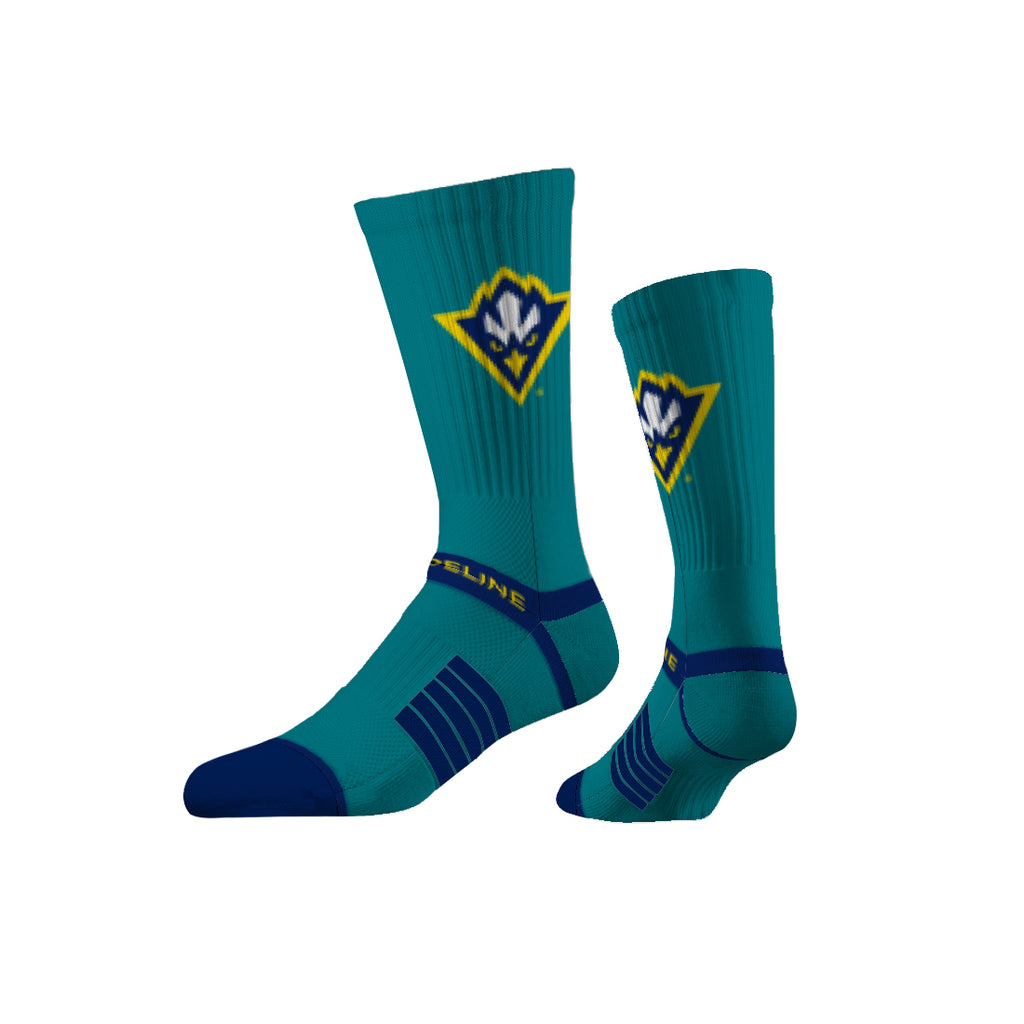 University of North Carolina Wilmington | Premium Knit Crew | Primary Logo School Color | N02461514ML