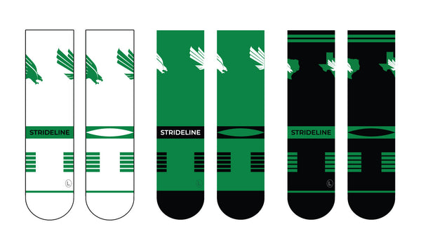 University of North Texas | Premium Knit Crew 3 Pack | NCAA 3 Pack G2 | N02504886ML