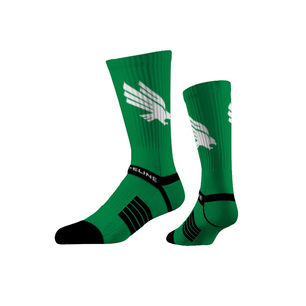 University of North Texas | Premium Knit Crew | Primary Logo School Color | N02462194ML