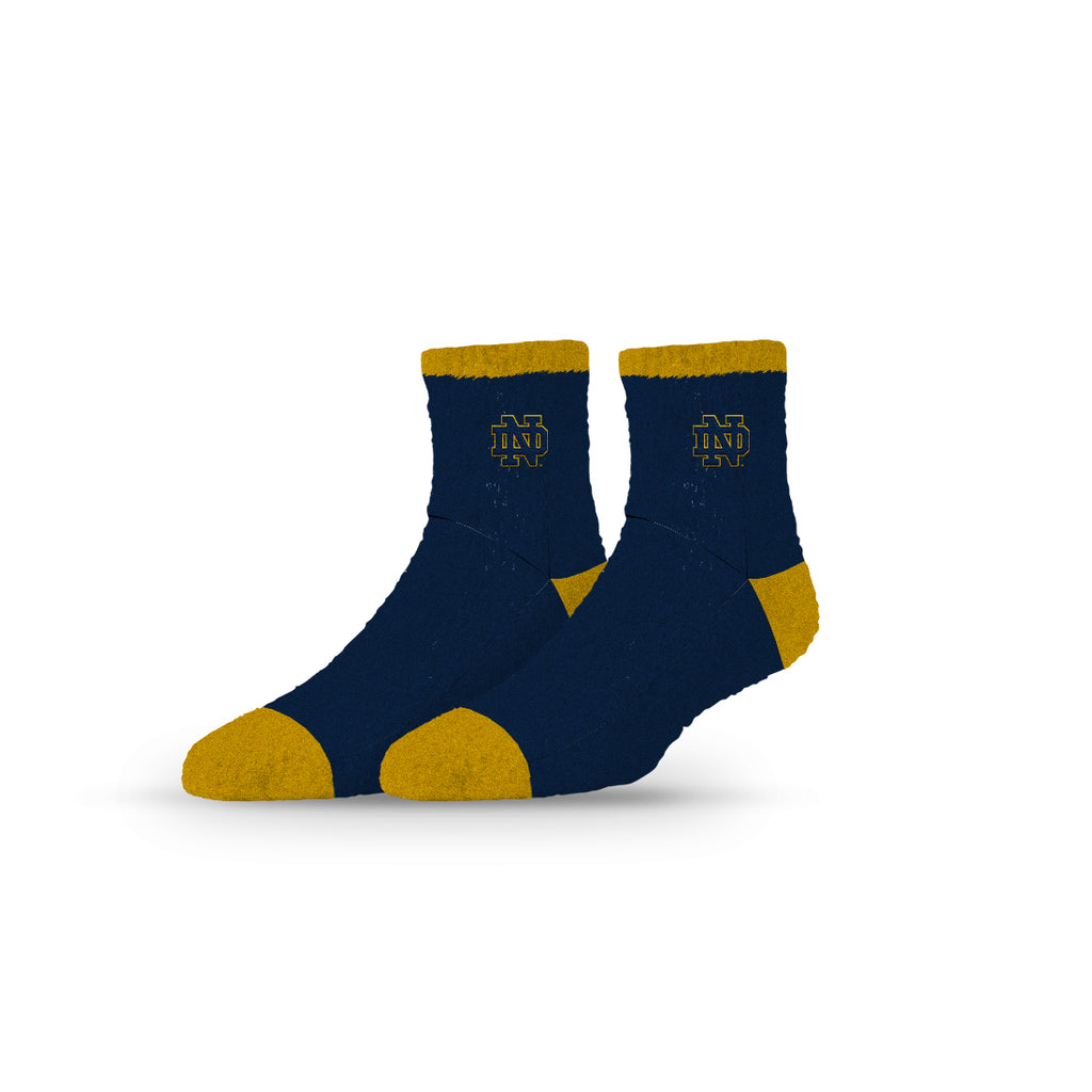 University of Notre Dame | Fuzzy Half Calf Embroidered | Primary Logo School Color | N02796010ML
