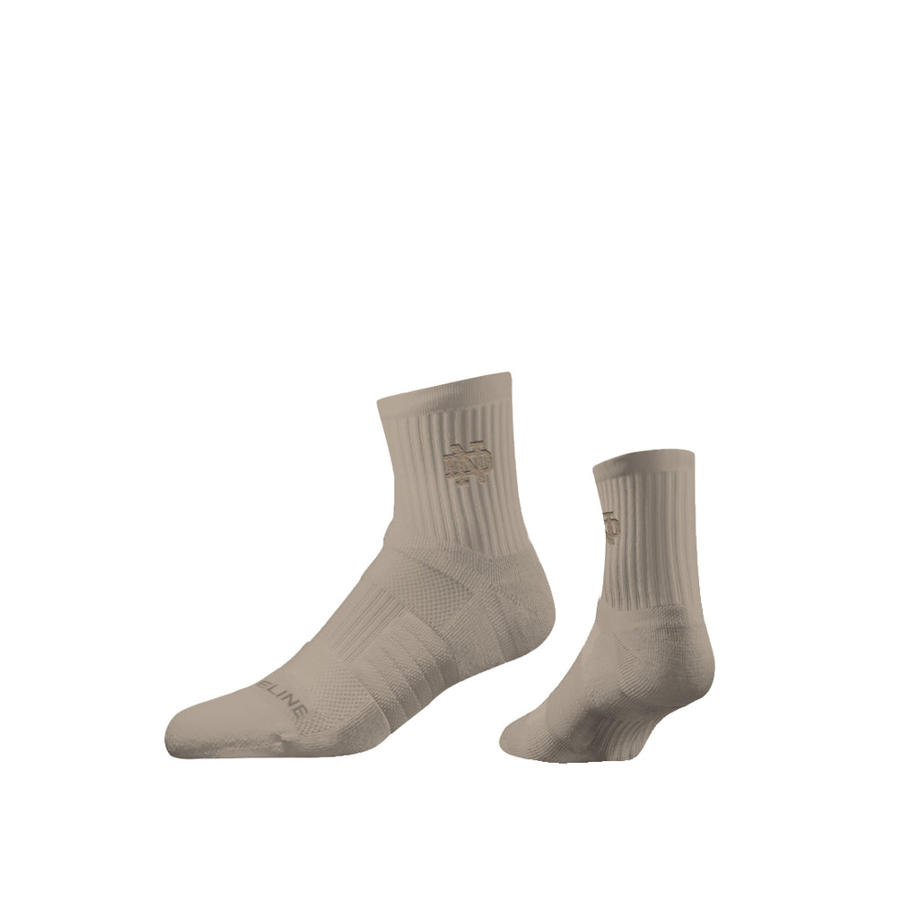 University of Notre Dame | Half Calf Embroidered | Neutrals | Clay | N02796360ML