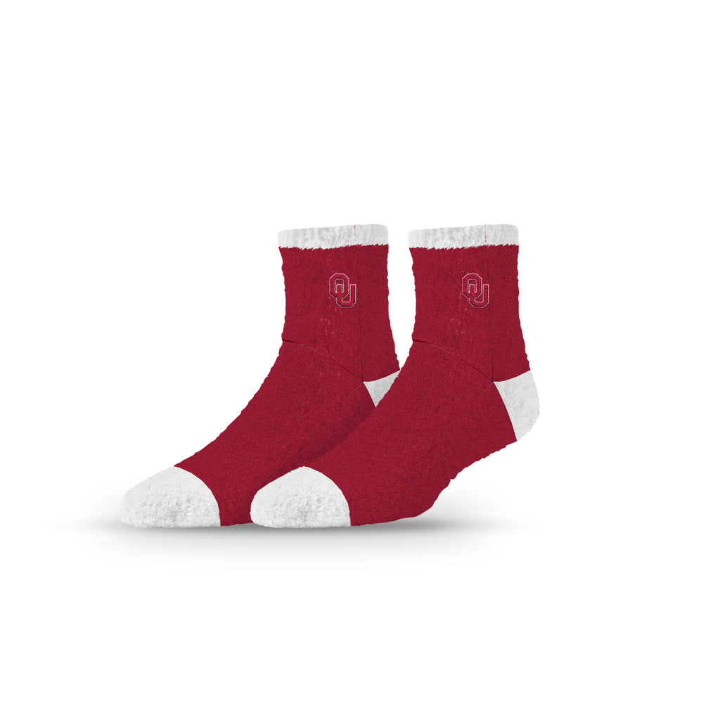 University of Oklahoma | Fuzzy Half Calf Embroidered | Primary Logo School Color | N02801727ML