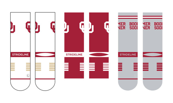 University of Oklahoma | Premium Knit Crew 3 Pack | NCAA 3 Pack G2 | N02504894ML