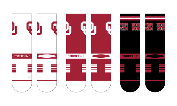 University of Oklahoma | Premium Knit Crew 3 Pack | NCAA 3 Pack G2 | N02504894ML