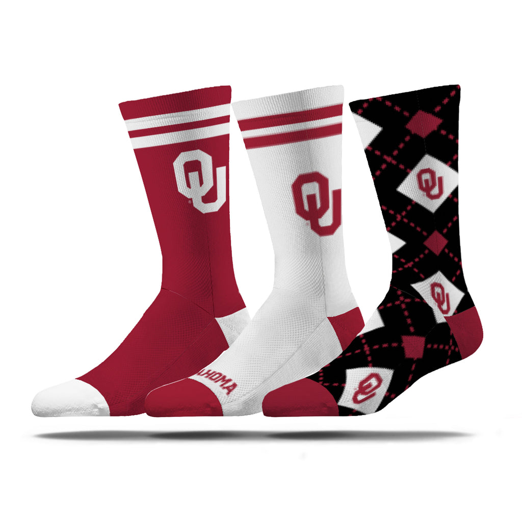 University of Oklahoma | Economy Knit Crew | NCAA 3 Pack | N02363550ML