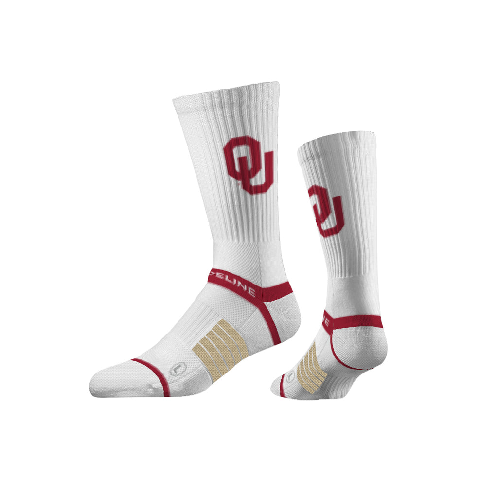 University of Oklahoma | Premium Knit Crew | Primary Logo White | N02421351ML