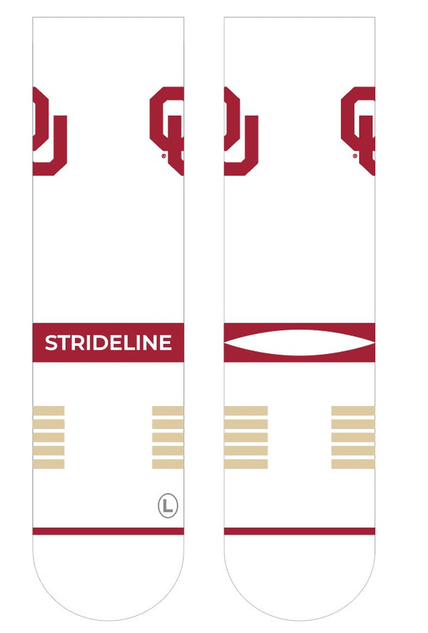 University of Oklahoma | Premium Knit Crew | Primary Logo White | N02421351ML