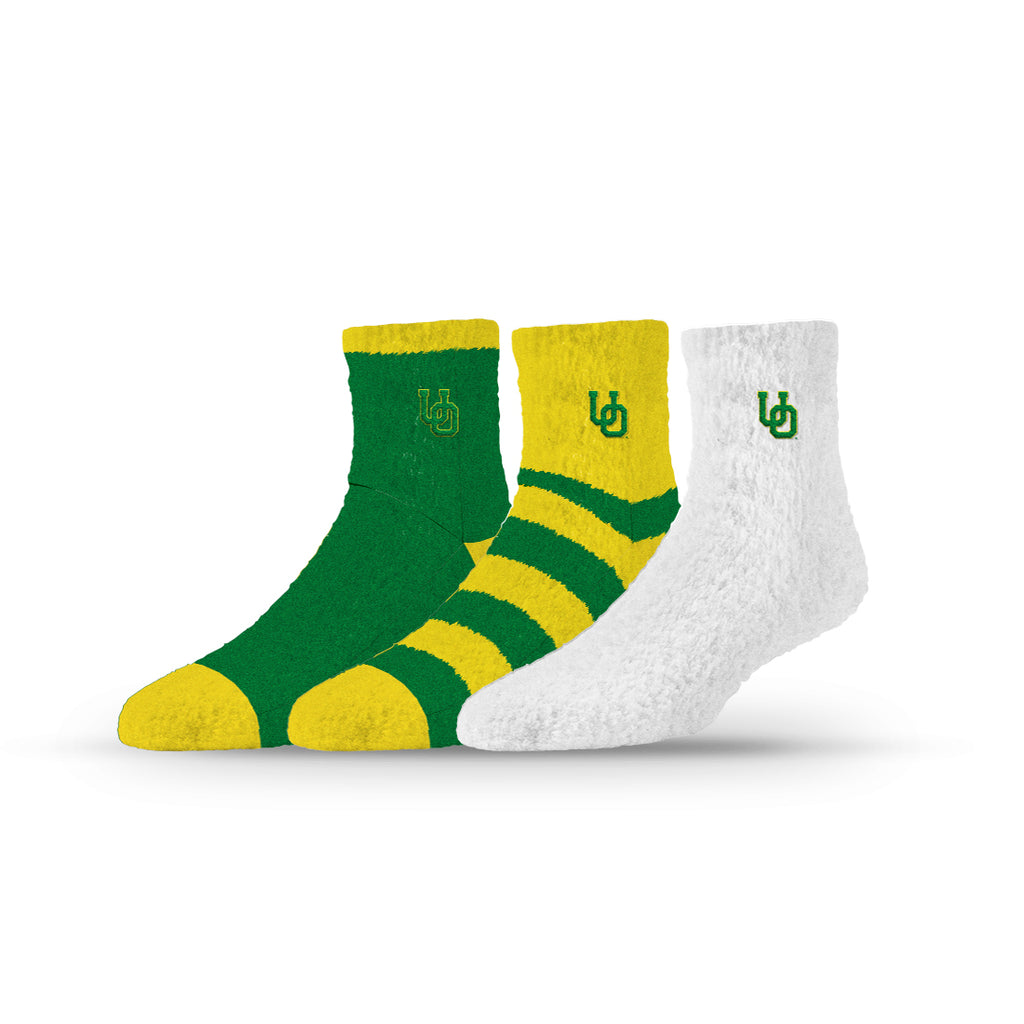 University of Oregon | Fuzzy Half Calf Embroidered | NCAA 3 Pack | N02807980ML