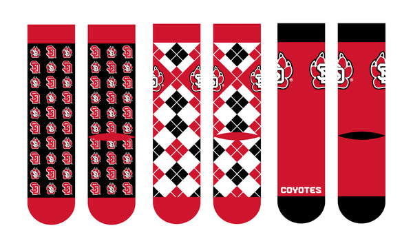 University of South Dakota | Business Knit Crew | NCAA 3 Pack | N02792553ML