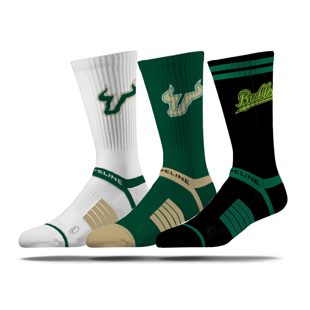 University of South Florida | Premium Knit Crew 3 Pack | NCAA 3 Pack G2 | N02505569ML
