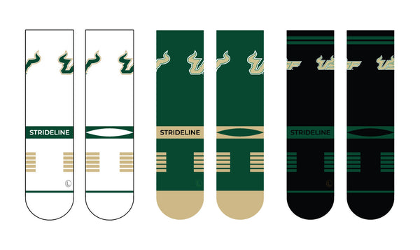 University of South Florida | Premium Knit Crew 3 Pack | NCAA 3 Pack G2 | N02505569ML