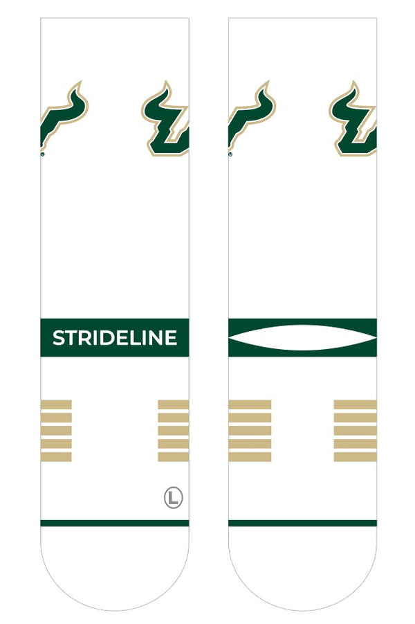University of South Florida | Premium Knit Crew | Primary Logo White | N02217043ML