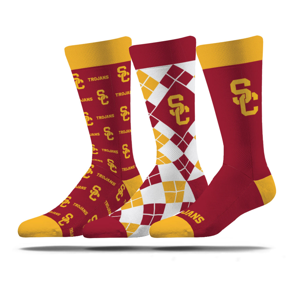 University of Southern California | Business Knit Crew | NCAA 3 Pack | N02674553ML