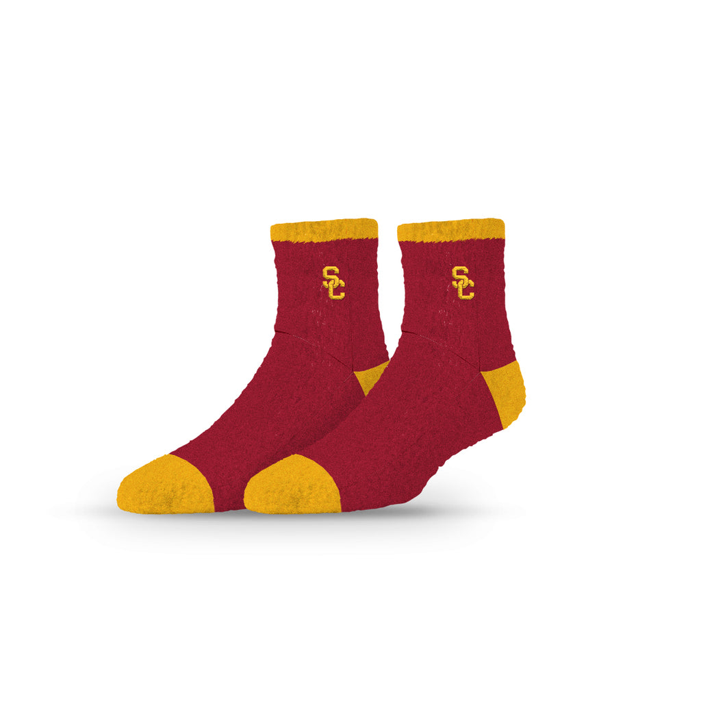 University of Southern California | Fuzzy Half Calf Embroidered | Primary Logo School Color | N02801489ML