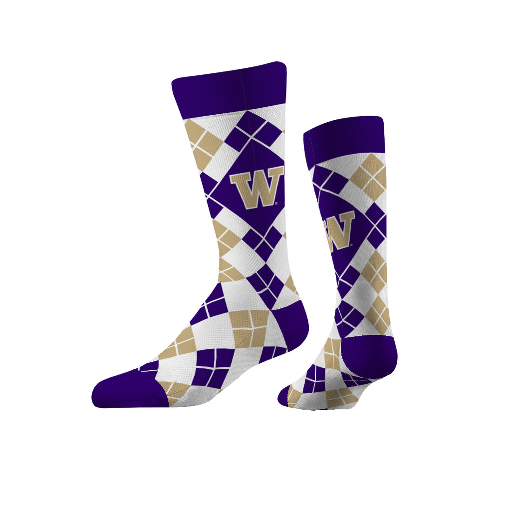 University of Washington | Business Knit Crew | Argyle | N02416859ML