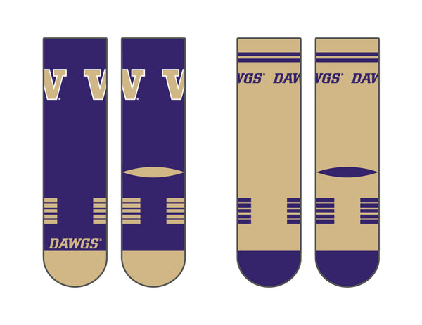 University of Washington | Premier Knit Crew | NCAA 2 Pack | N02696674ML