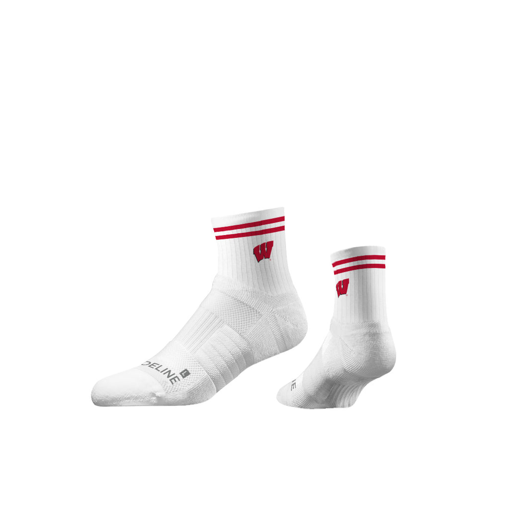 University of Wisconsin | Half Calf Knit | Primary Logo White | N02638908ML