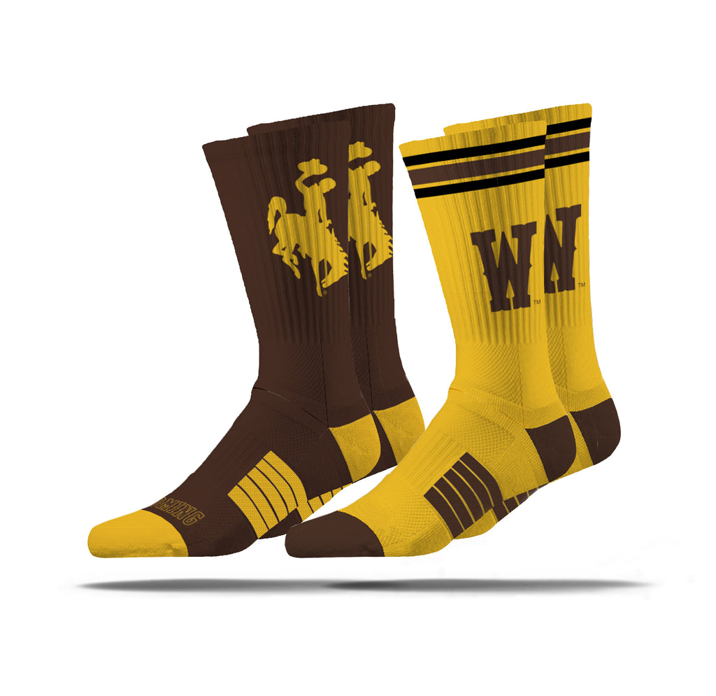 University of Wyoming | Premier Knit Crew | NCAA 2 Pack | N02675927ML