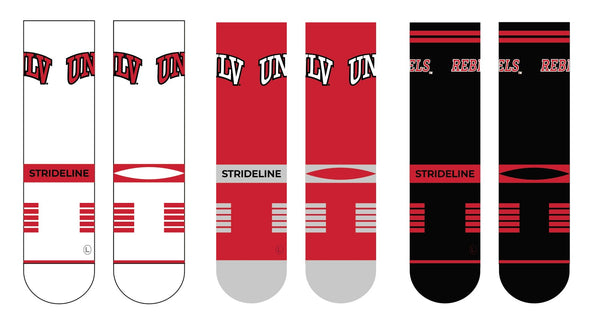 University of Nevada, Las Vegas | Premium Knit Crew 3 Pack | NCAA 3 Pack G2 | N02504016ML