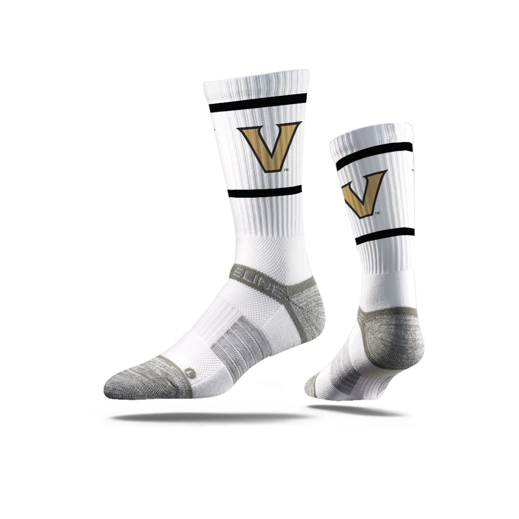 Vanderbilt University | Premium Crew | Primary Logo White | N02499667ML