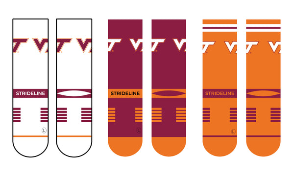 Virginia Tech | Premium Knit Crew 3 Pack | NCAA 3 Pack G2 | N02506780ML