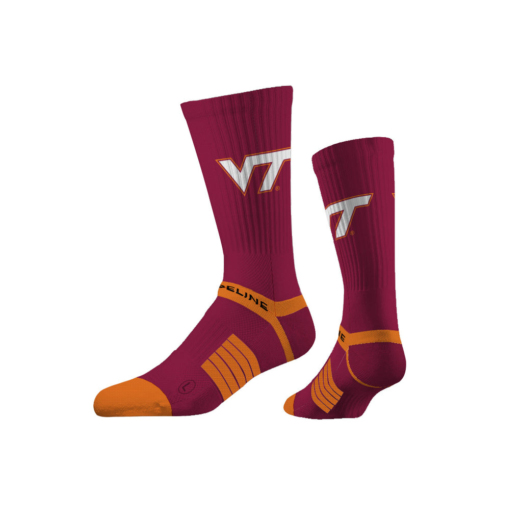 Virginia Tech | Premium Knit Crew | Primary Logo School Color | N02464049ML