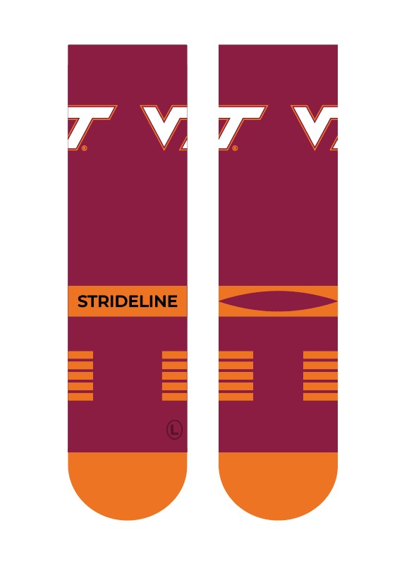 Virginia Tech | Premium Knit Crew | Primary Logo School Color | N02464049ML