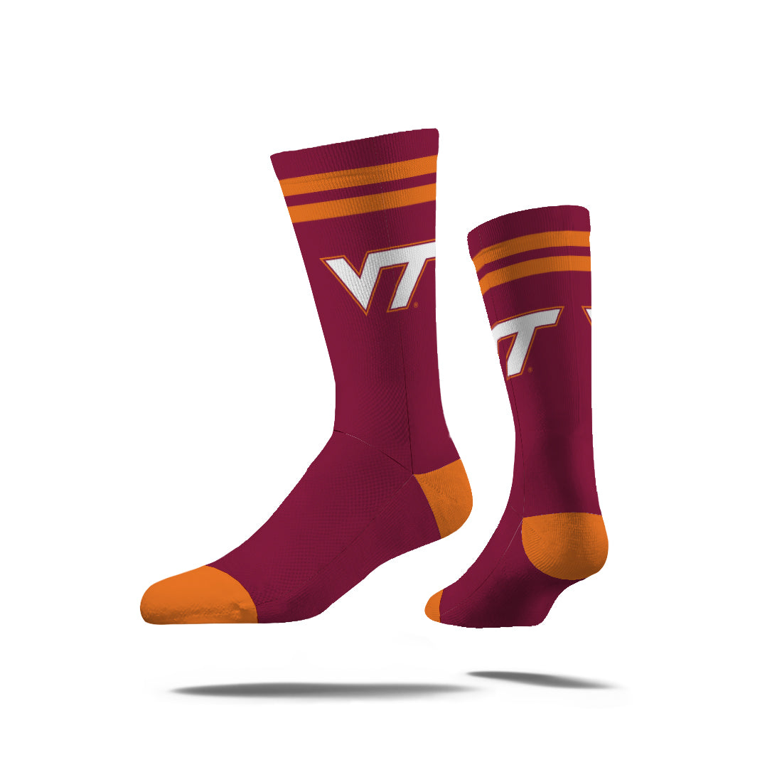 Virginia Tech | Economy Knit Crew | Primary Logo School Color | N02602 ...