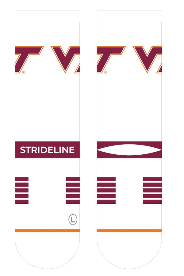 Virginia Tech | Premium Knit Crew | Primary Logo White | N02528765ML