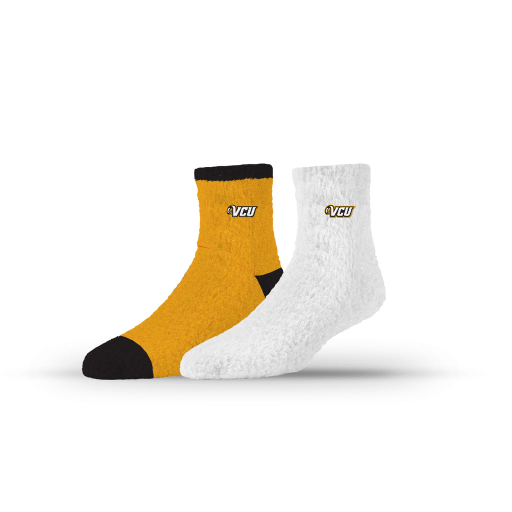 Virginia Commonwealth University | Fuzzy Half Calf Embroidered | NCAA 2 Pack | N02826837ML