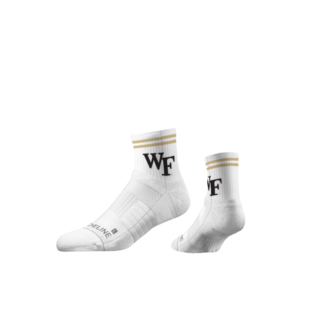 Wake Forest University | Half Calf Knit | Primary Logo White | N02813475ML